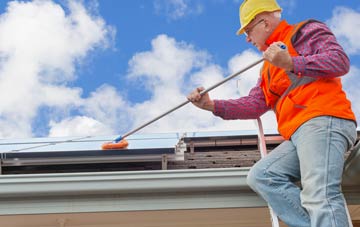 Sangomore soft wash roof cleaning